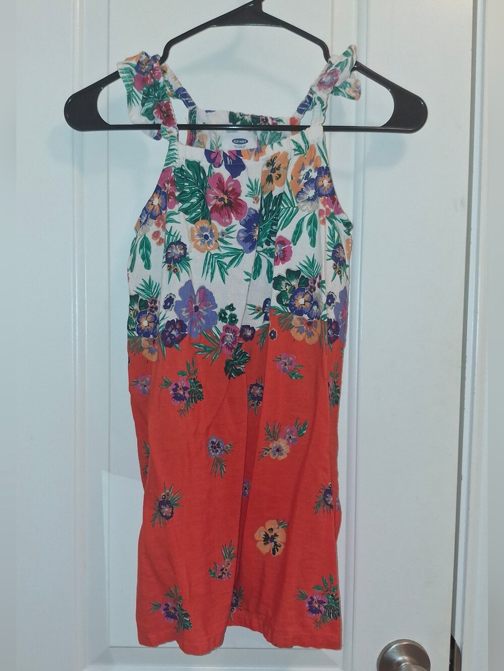 Old Navy White Floral Sundress